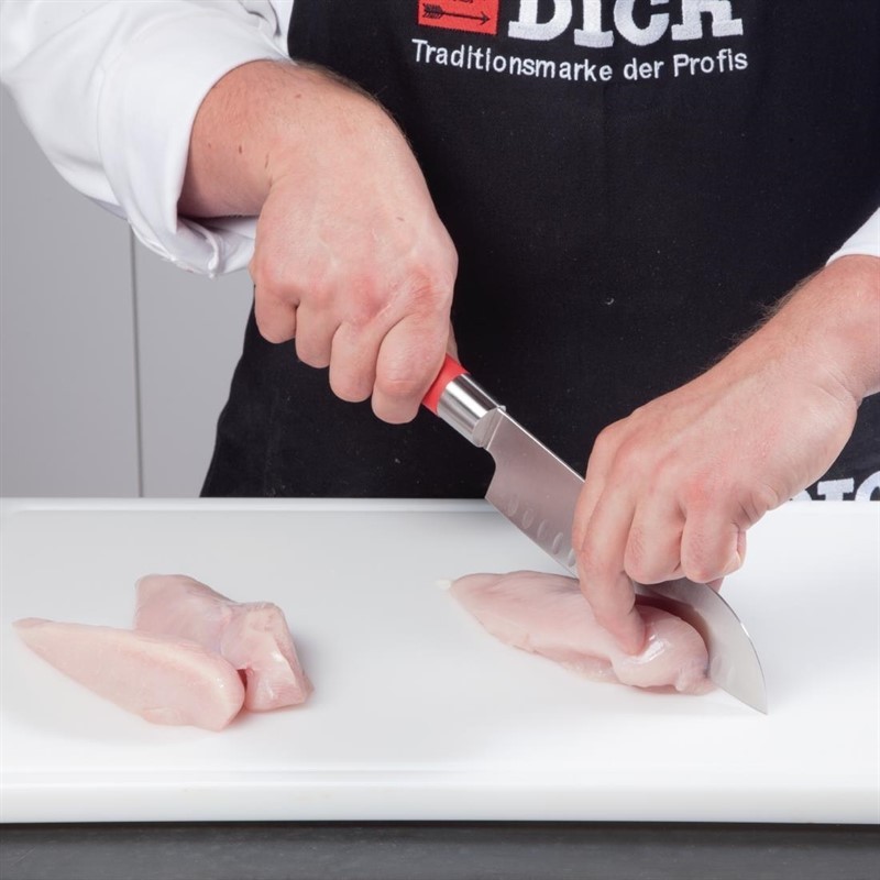  Dick Red Spirit Fluted Santoku Knife 18cm 