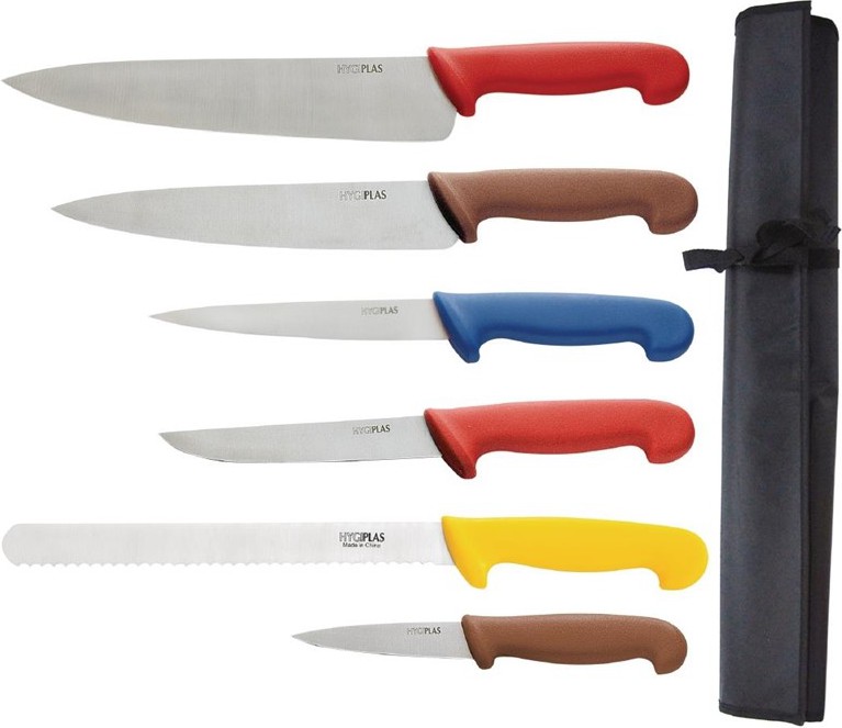  Hygiplas Chopping Boards and Knife Set 