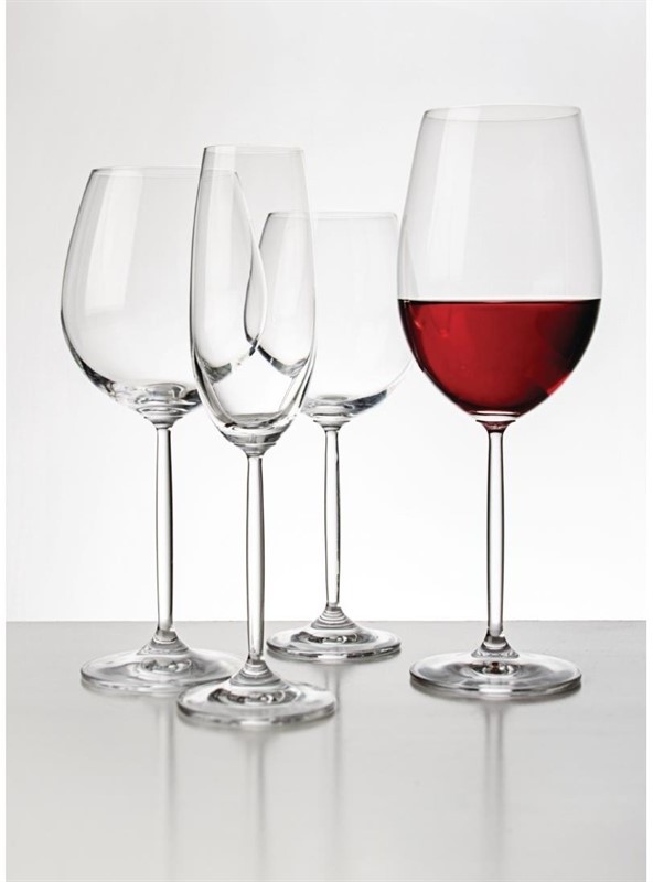  Olympia Chime Crystal Champagne Flutes 225ml (Pack of 6) 