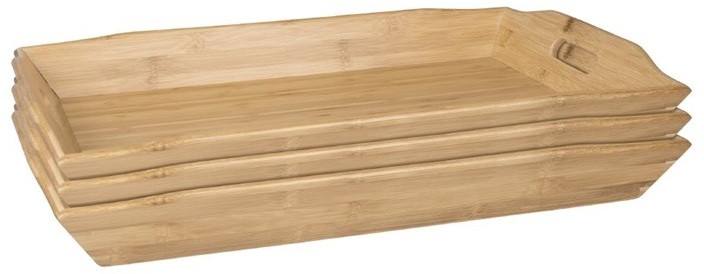  Olympia Bamboo Butler Tray 584mm 