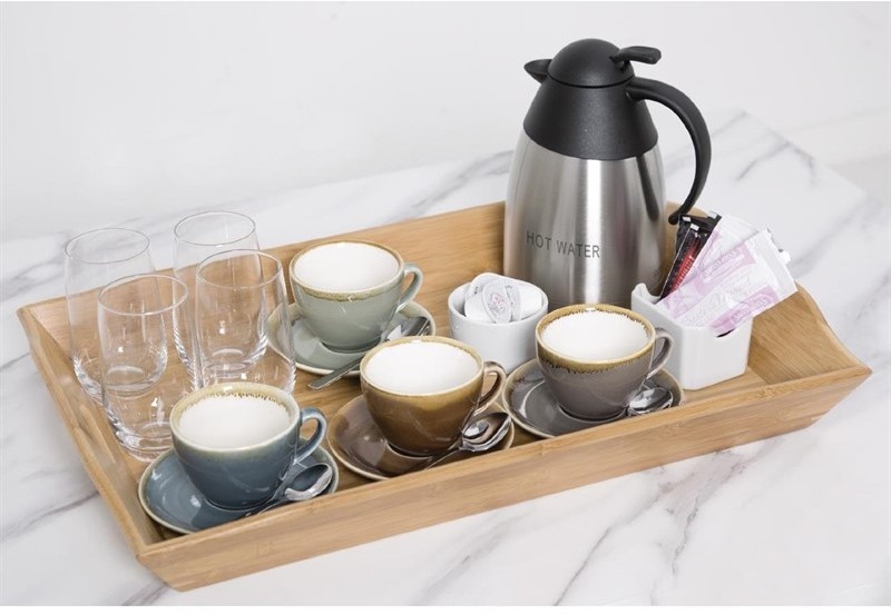  Olympia Bamboo Butler Tray 584mm 