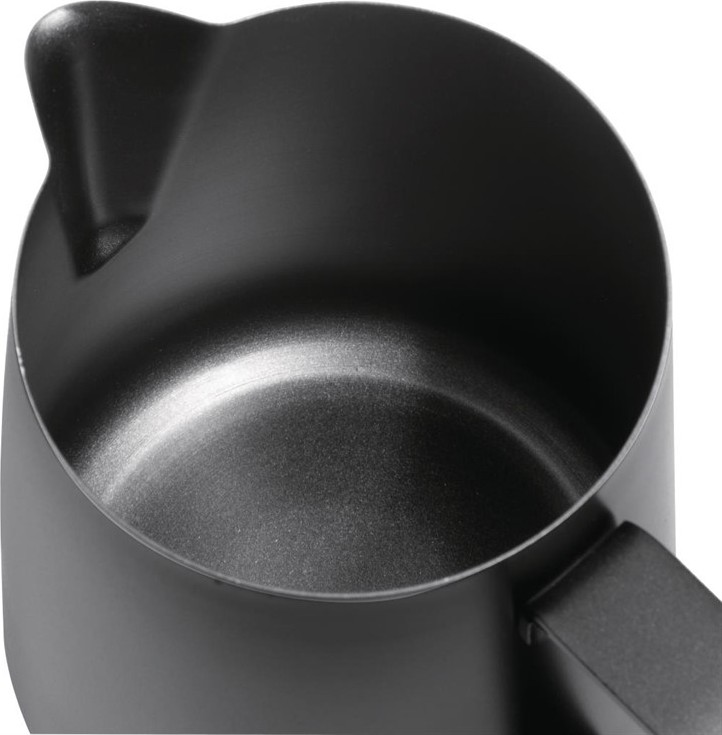 Olympia Black Non-Stick Milk Frothing Jug 900ml 