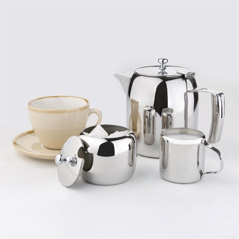  Olympia Concorde Milk Jug Stainless Steel 140ml 