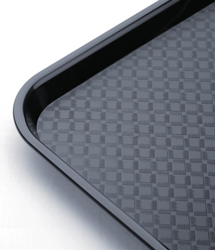  Olympia Kristallon Foodservice Tray Charcoal 350 x 450mm 