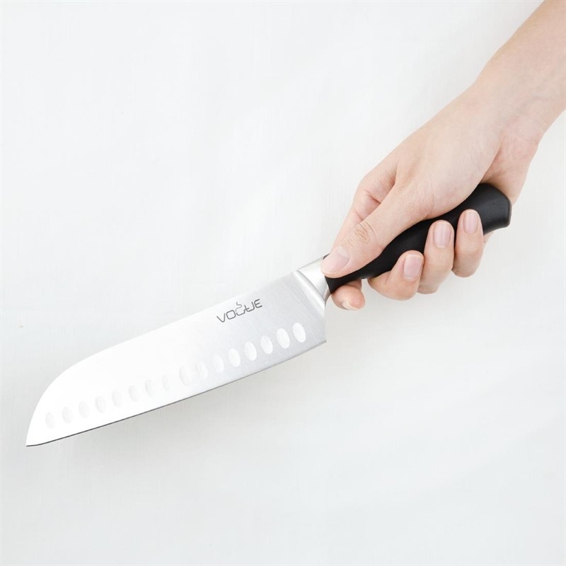  Vogue Soft Grip Santoku Knife 18cm 