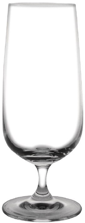  Olympia Bar Collection Crystal Stemmed Beer Glasses 410ml (Pack of 6) 