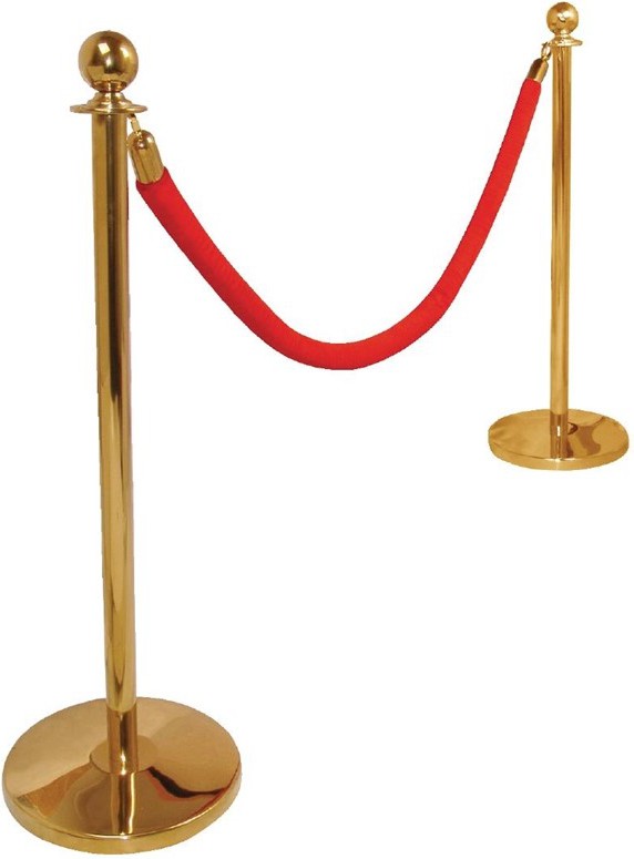  Bolero Red Rope Barrier System 
