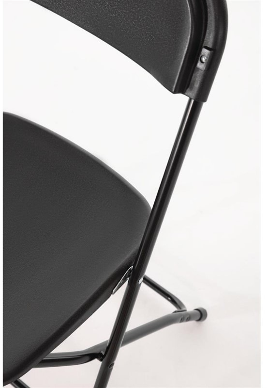  Bolero GD386 - Folding PP Chair Black (Pack 10) 