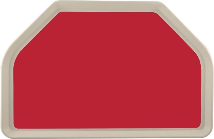  Roltex Polyester Trapeze Service Tray Red 375 x 265mm 