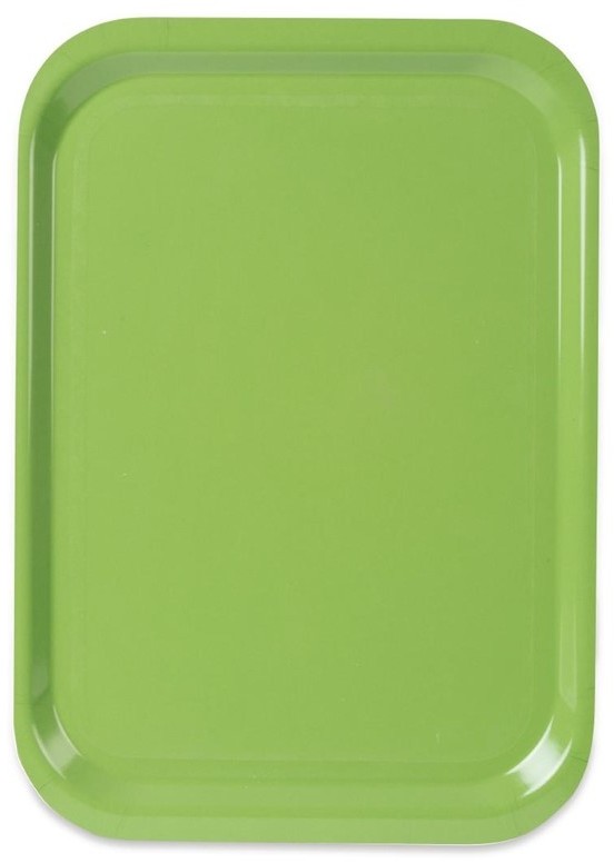  Roltex Melamine Fast Food Service Tray Green 375 x 265mm 