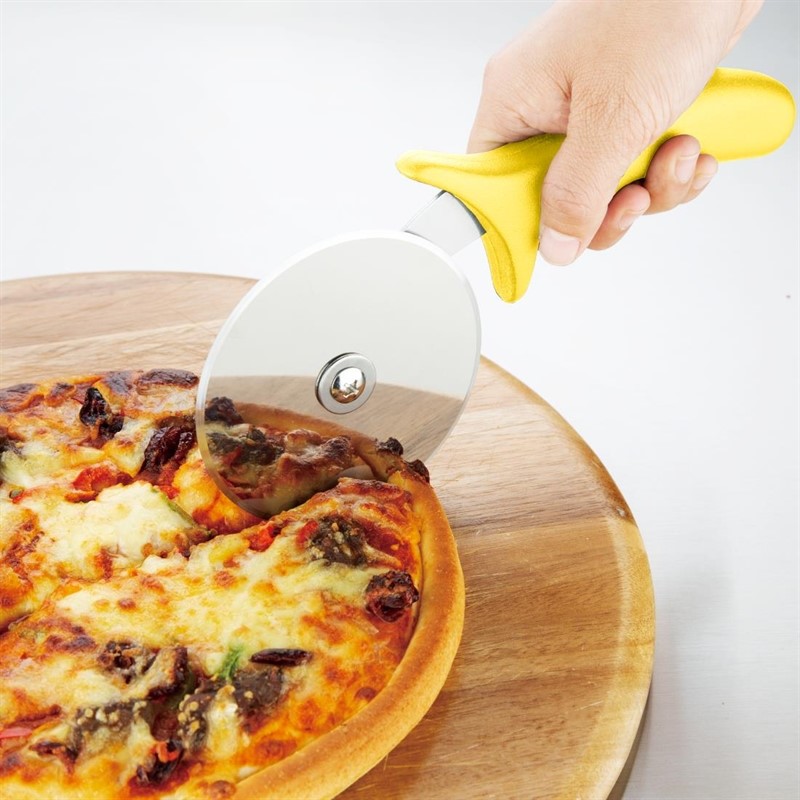  Hygiplas Pizza Wheel Yellow 4" 