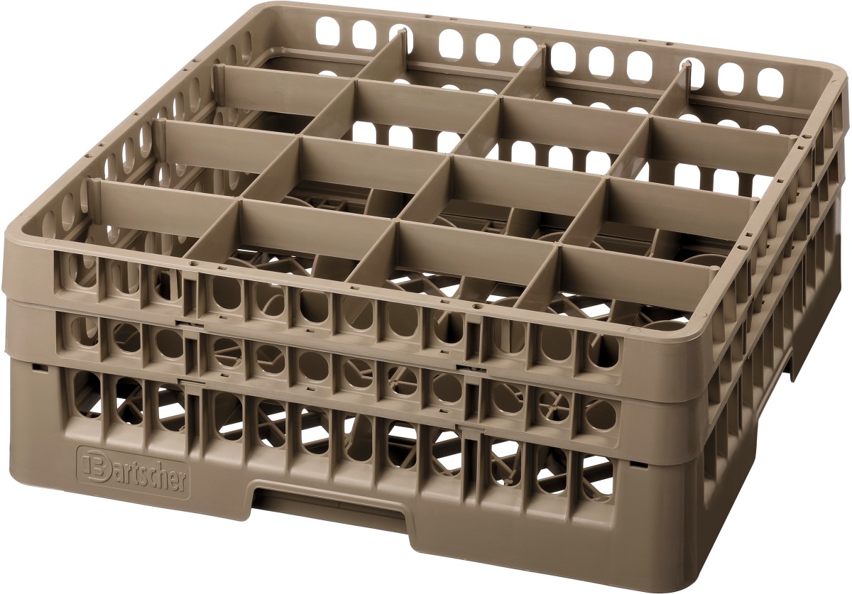  Bartscher Dishwasher basket, 16 comp. 