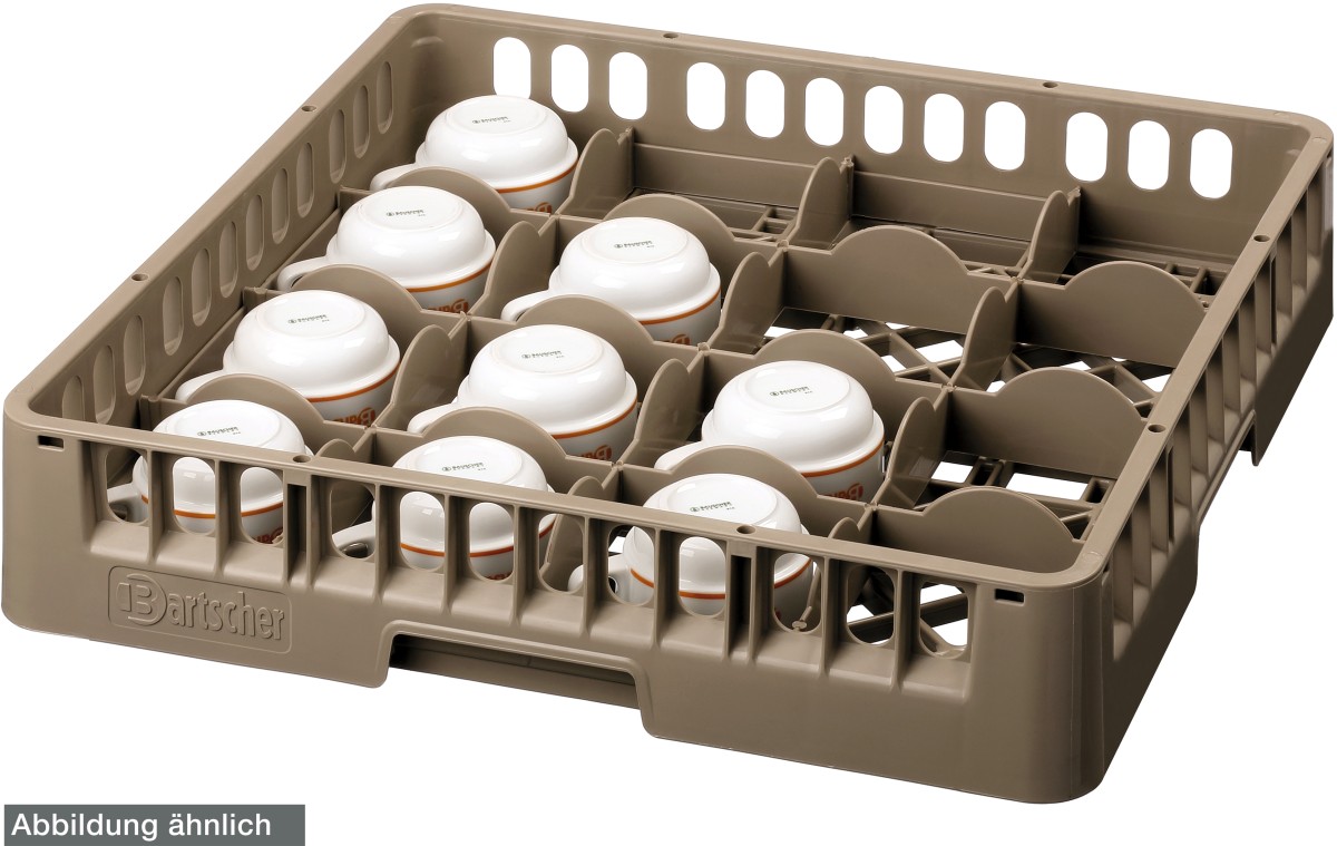 Bartscher Dishwasher basket, 16 comp. 