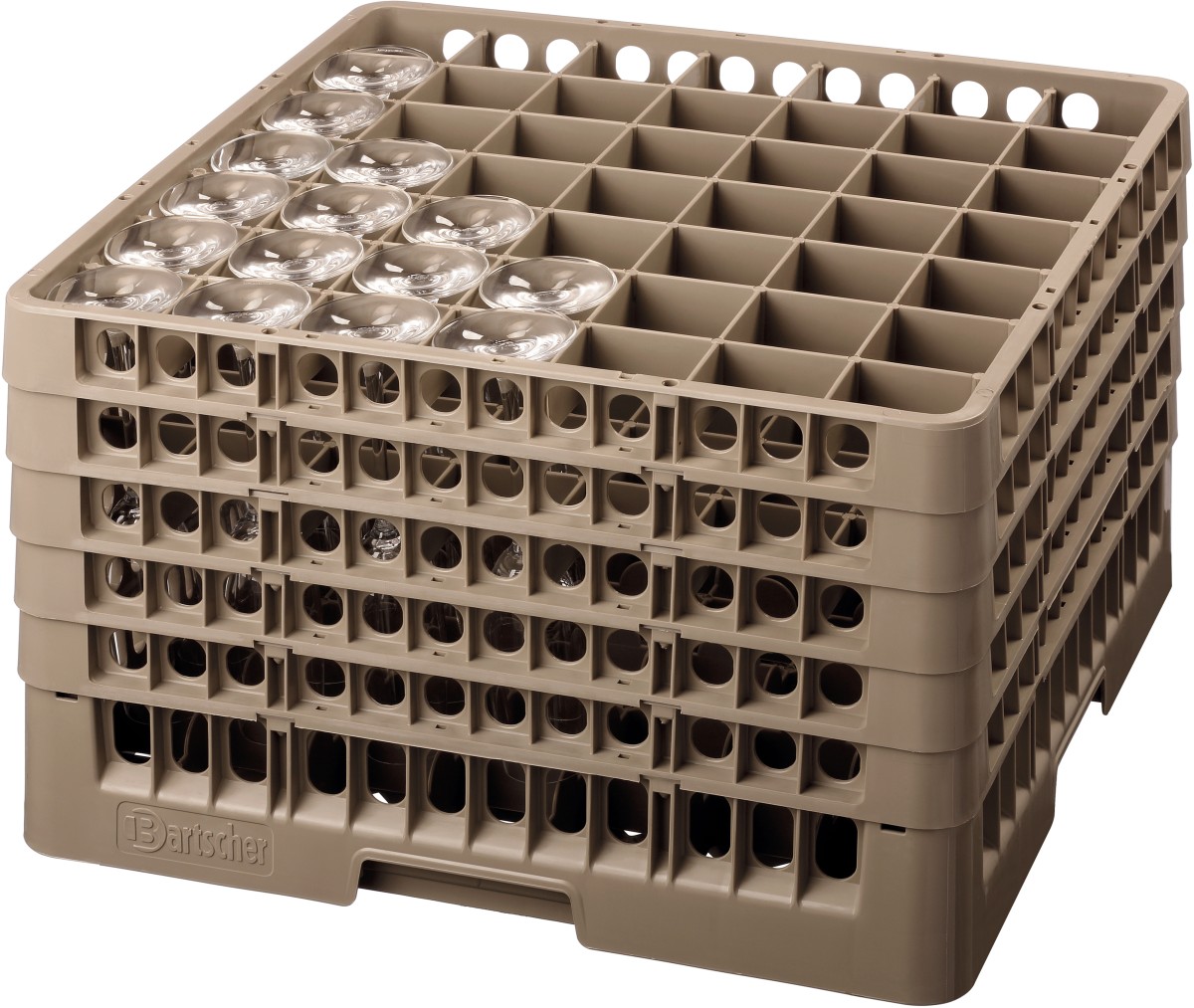  Bartscher Dishwasher basket, 49 comp. 