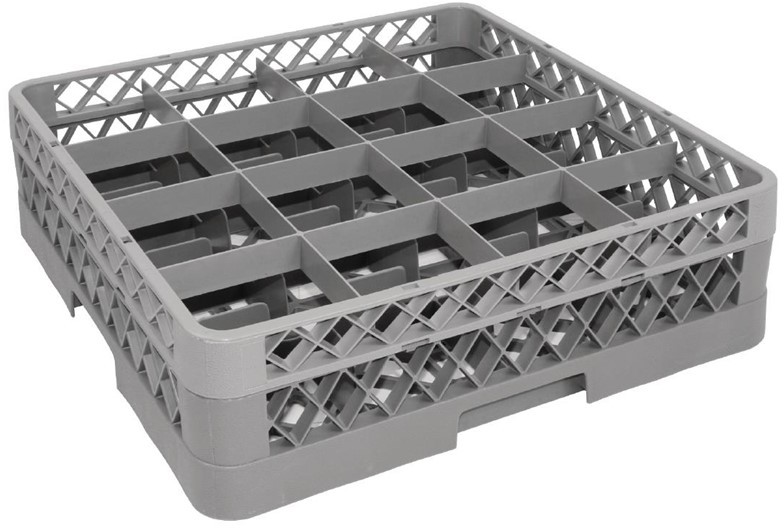  Vogue Glass Rack 16 Compartments 