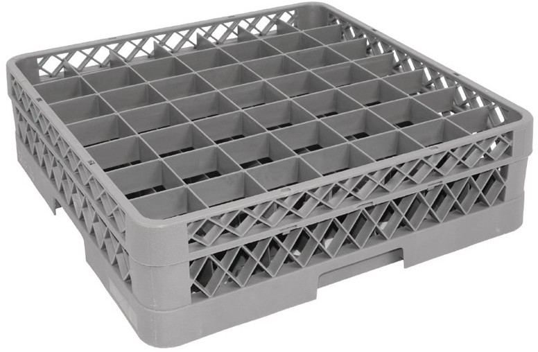  Vogue Glass Rack 49 Compartments 