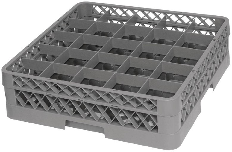  Vogue Glass Rack Extenders 25 Compartments 
