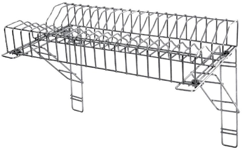  Vogue Stainless Steel Plate Racks 915mm 