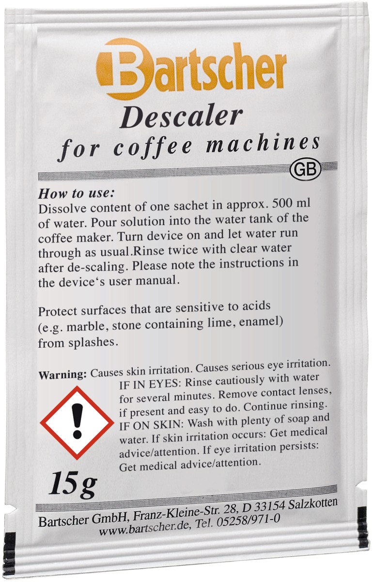  Bartscher Descaler, coffee machines, 30x15g 