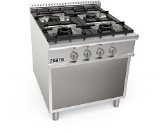 Gas stoves with base frame
